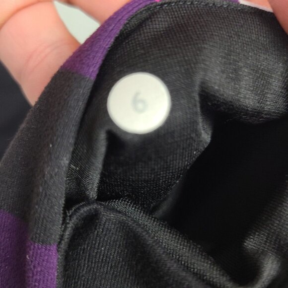 Lululemon Groove Crop Capri Pants Reversible Black Women’s 6 - Picture 8 of 8